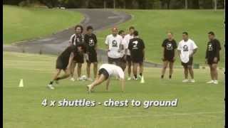 NZRL Fundamentals  Conditioning Drills [upl. by Trimmer946]