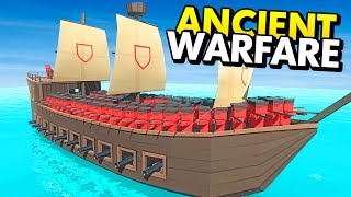 NEW PIRATE SHIPS IN ANCIENT WARFARE 3 Ancient Warfare 3 Funny Gameplay [upl. by Devlen26]