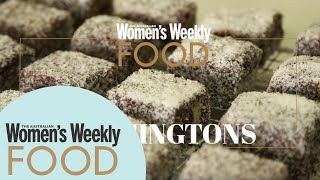 Classic Lamingtons  Womens Weekly Food [upl. by Venn]