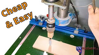 A Simple amp Cheap DIY Pen Press for Pen Turning [upl. by Yrolg409]