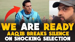 Aaqib Javed BREAKS SILENCE on Pakistan Shocking Champions Trophy Squad Selection [upl. by Fugazy]