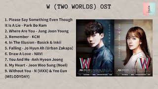 FULL ALBUM  W TWO WORLDS OST 런온 OST [upl. by Anuaek]