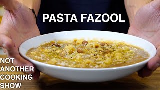 creamy PASTA E FAGIOLI the Italian way [upl. by Htirehc625]