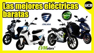 Motocicletas ELECTRICAS en México Las más BARATAS y MEJORES  2021 [upl. by Anauq]