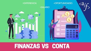 ¿Finanzas vs Contaduría [upl. by Arrec132]