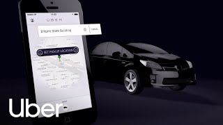 Comment fonctionne uberX Uber et son app  Uber [upl. by Cherise]