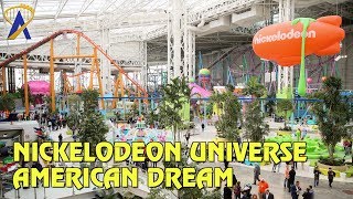 Nickelodeon Universe Overview  American Dream in New Jersey [upl. by Enenstein]