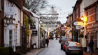 Knutsford Cheshire Old town in England Walking Around Centre Of Knutsford Virtual Walk 4K Video [upl. by Eilama716]