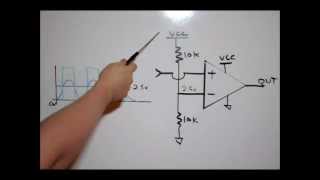 Electronic Tutorial OPAMP Comparators amp Resistor Dividers Theory amp Lab [upl. by Rori]