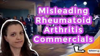 Why Do Arthritis Commercials Suck  Voltaren Humira Enbrel [upl. by Harod494]