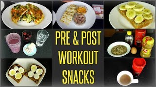 10 Best Pre amp Post Workout Meals  Snacks [upl. by Cyril]