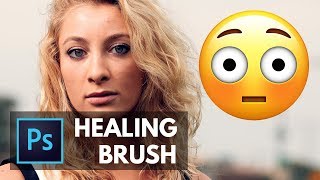 Learn the HEALING BRUSH in About 5 Minutes Photoshop Tutorial [upl. by Ancell]