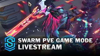 Swarm PVE Game Mode Livestream PBE [upl. by Melliw]