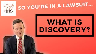 What is Discovery in a Lawsuit Full Walkthrough [upl. by Cochard]