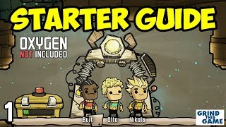 Oxygen Not Included  Tutorial Guide 1 [upl. by Yauqaj527]