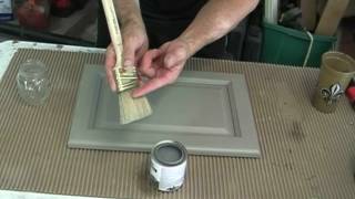 Glazing technics for kitchen cabinets [upl. by Eyaj]