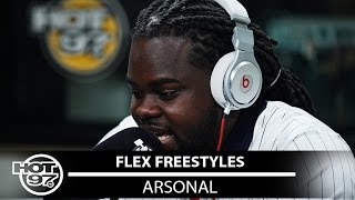 Arsonal Freestyles on Flex  Freestyle054 [upl. by Shaun]