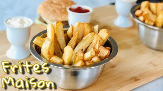 FRITES MAISON ULTRA CROUSTILLANTES🍟 Comment faire des frites parfaites Deli Cuisine [upl. by Lady]