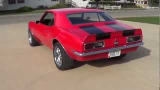 Red Camaro 383 Stroker Idling [upl. by Anerys]