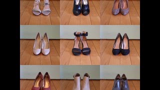 My High Heel amp Wedge Collection ♥ [upl. by Ahtoelc]