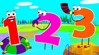 Numbers Song for Children  Learn Counting 1 to 10 by Teehee Town [upl. by Freytag908]