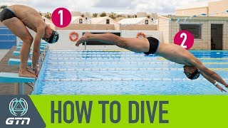 How To Dive For Swimming  A Step By Step Guide [upl. by Crespi890]