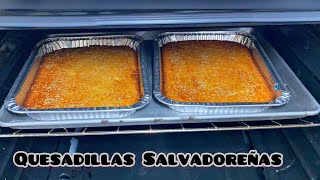 Receta para 2 latas de quesadillas Salvadoreñas 😋 [upl. by Hidie677]