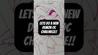 New Demon OC art Challenge [upl. by Slade]