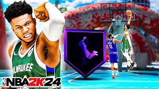 GIANNIS ANTETOKOUNMPO BUILD CONTACT DUNKS ARE UNSTOPPABLE NBA 2K24 [upl. by Coppinger]