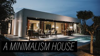 Visita una CASA PREFABRICADA DE HORMIGÓN MINIMALISTA 🏠 [upl. by Hardin]