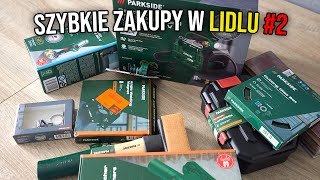 Szybkie zakupy z Lidla 2  akcesoria Parkside co kupiłem [upl. by Leirbaj]