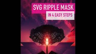 GreenSock SVG Ripple Mask Effect [upl. by Seaver]