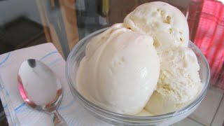 How to make Homemade Vanilla Ice Cream from scratch [upl. by Safier246]