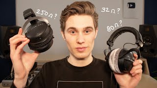 32 ohm vs 250 ohm  Which Headphones Sound Best [upl. by Sutsugua]