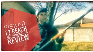 Fiskar EZ Reach Stik Tree Pruner Review [upl. by Chelsey970]