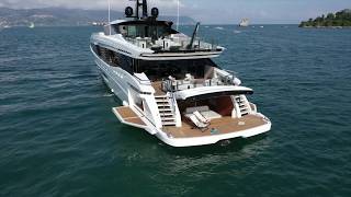 Mangusta GranSport 45  Walking through a masterpiece  Mangusta Yachts [upl. by Odlanier]