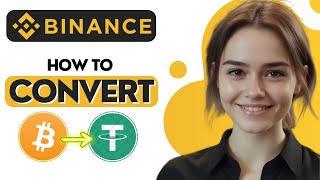 How To Convert Bitcoin BTC To USDT On Binance [upl. by Nodlehs]