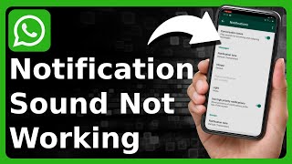 How To Fix WhatsApp Notification Sound Not Working On Android [upl. by Nhar]