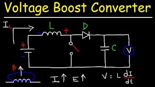 Boost Converters  DC to DC Step Up Voltage Circuits [upl. by Lexi]