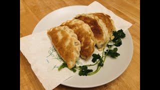 Chinese Chive Pancake aka Chive Pocket 韭菜盒子 [upl. by Oht]