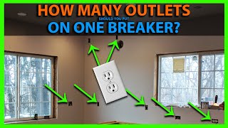 How Many Outlets On One Breaker amp Room By Room Circuit Layout [upl. by Ainnos]