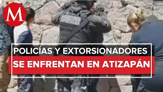 Se registra balacera en Atizapán Edomex [upl. by Jo Ann]