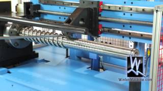 CNC Roll Coil Winder Tube Bending Machine Winton Machine Company [upl. by Sedda]