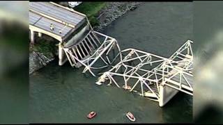 Raw Video Washington State Bridge Collapse [upl. by Pepi]