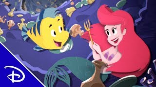 The Little Mermaid Retold  Disney [upl. by Wobniar]