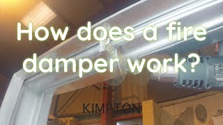 How does a Fire Damper Work [upl. by Ahsoek]