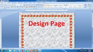 How to design page in Microsoft Word [upl. by Donnamarie538]