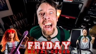 Rebecca Black  Friday metal cover by Leo Moracchioli [upl. by Walli]