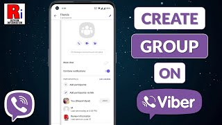 How to Create Group on Viber [upl. by Eidolem71]