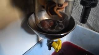 Cleaning a Diesel Fuel Filter [upl. by Esoj]